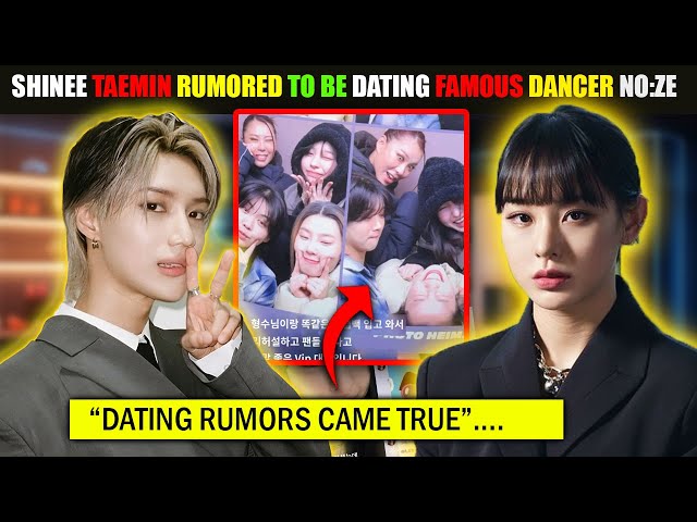 Breaking News: SHINEE's Taemin Rumored To Be DATING NO:ZE