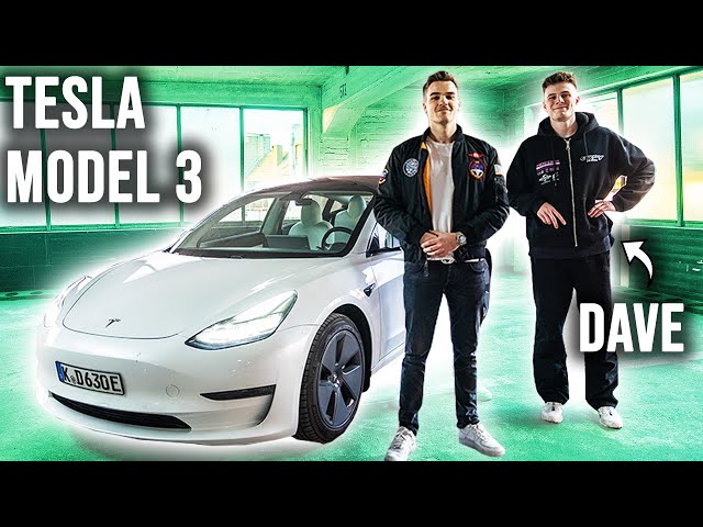 Ich fahre DAVE's Tesla Model 3 ⚡