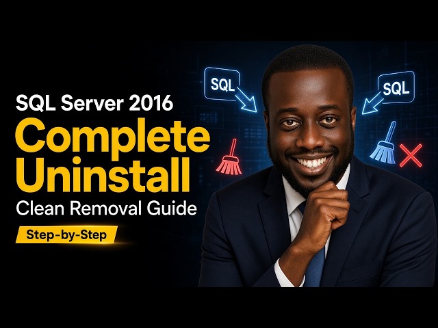 How to Completely Uninstall SQL Server From Your PC (Clean Removal Guide)