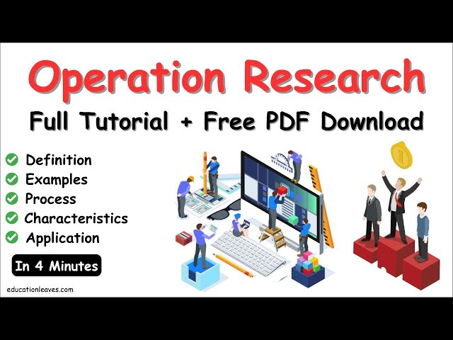 What is Operation Research? Definition, Process & Real-World Applications