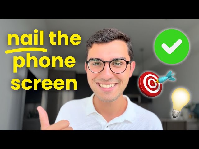 How to ACE Your Recruiter Phone Screen Interview (Prep Fast, Answer Smart, Win the Call)