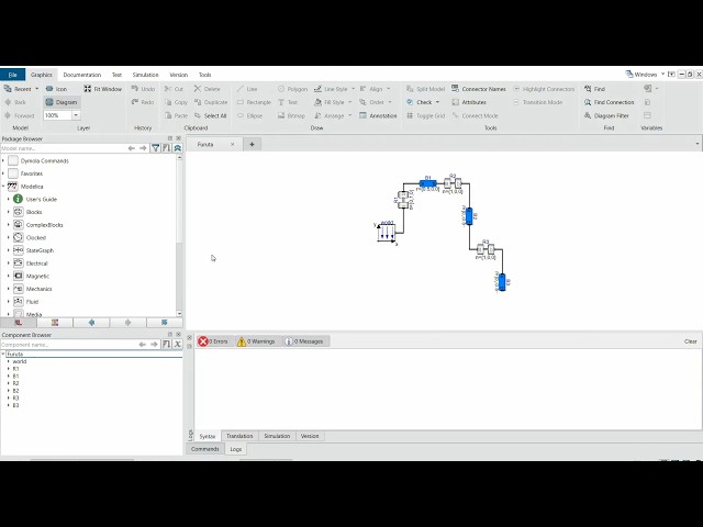 Dymola Basics 3 - Package Browser
