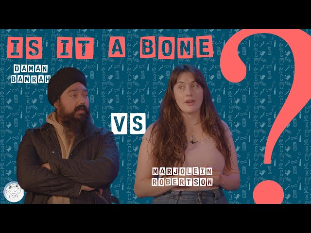 Licking a bone for a game show | IS IT A BONE? | E2 #isitabone