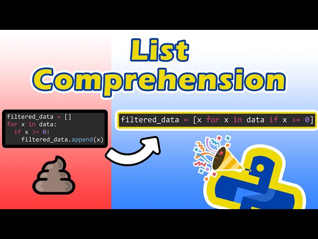 List Comprehension - The BEST Python Feature!
