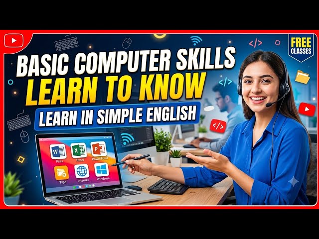 Basic computer skills learn to know 
