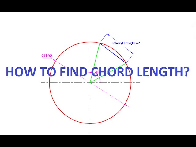 To Find Chord Length_Pipe Rolling calculation_formula