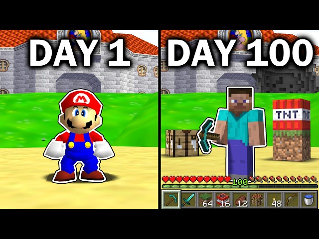 I Modded Minecraft Into Mario 64