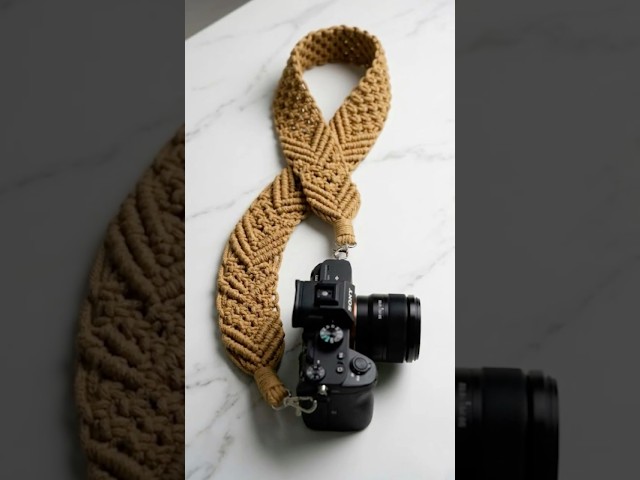 Macrame Camera Strap Tutorial| Boho Style for Beginners
