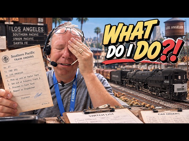 I Got a Job on a Model Railroad