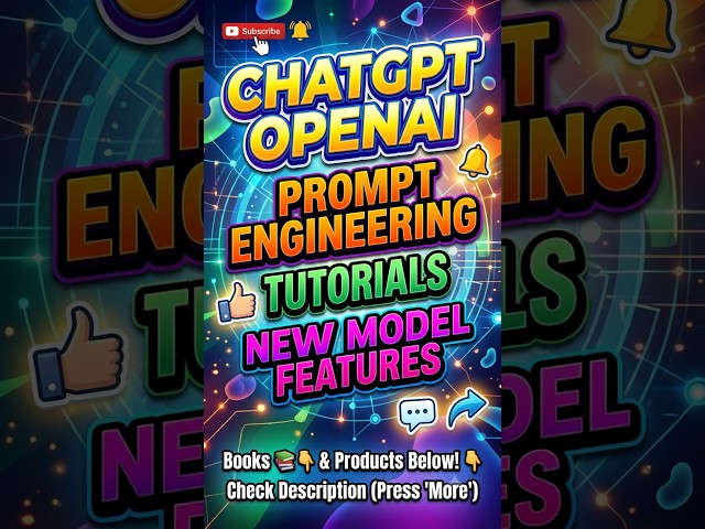 ChatGPT OpenAI, Prompt engineering, tutorials, new model features #aiagents