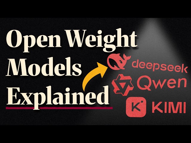 Open Weight AI Models Explained for Everyone