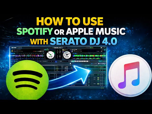 How To Use Spotify or Apple Music with Serato DJ Pro 4.0 (2026 Tutorial) #fypシ #seratodj