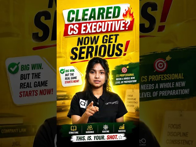 CS Executive Cleared? Start CS Professional the Right Way! | Dec 2026 / June 2027