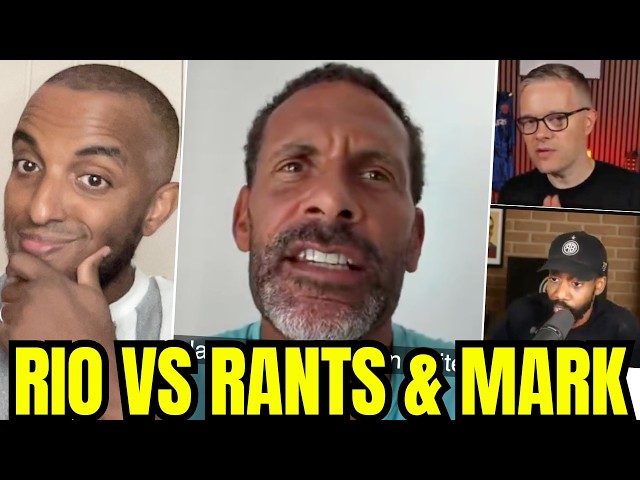 MARK GOLDBRIDGE & RANTS N BANTS CALL OUT RIO FERDINAND AS A MAN UTD  PROPAGANDIST