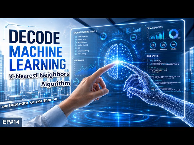 K-Nearest Neighbors | Decode Machine Learning [Ep 14] | Code Camp #machinelearning #python