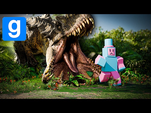 THE SCARIEST DINOSAUR EVER... | Gmod Hide & Seek