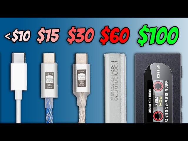 The BEST headphone dongles for every budget