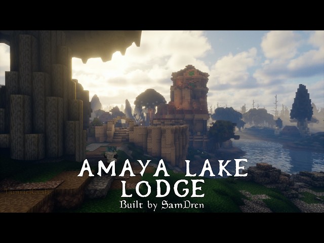 Amaya Lake Lodge in Minecraft - Tamrielcraft build showcase