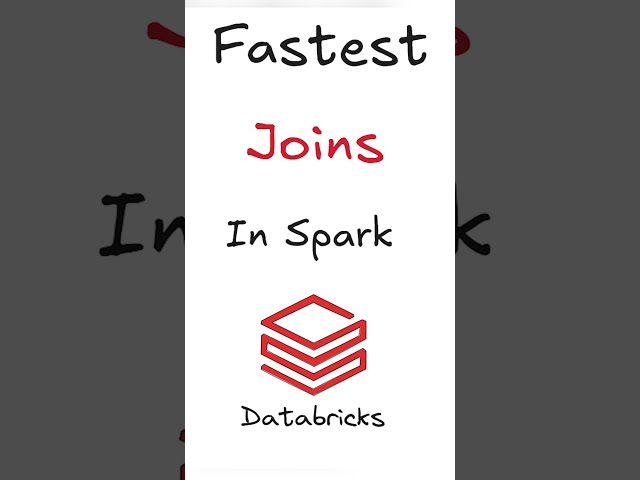 Which Spark Join is the fastest? Performance ranking explained! #databricks #python  #pyspark