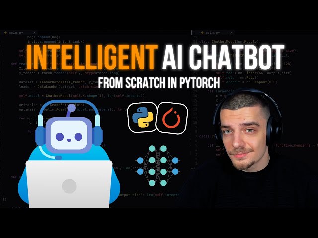 Advanced AI Chatbot in Python -  PyTorch Tutorial