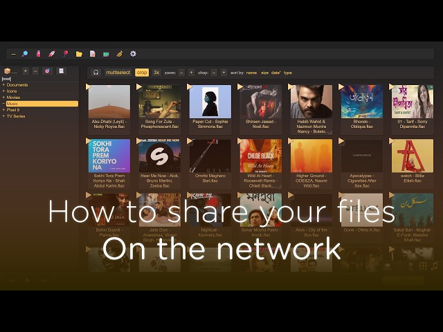 How to access your files on the network & over the internet?