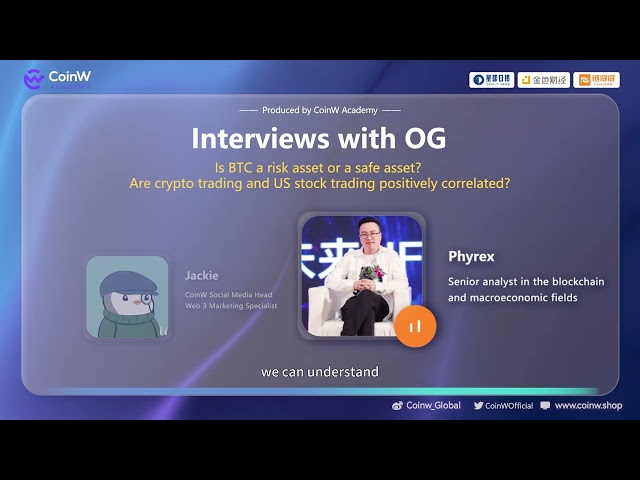 🔥 Interviews with OG produced by @CoinWAcademyEN