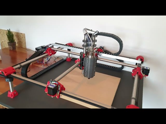 MPCNC Primo CNC with 1,5kw Watercooled Spindle overview