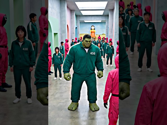 What If Hulk Was in Squid Game?