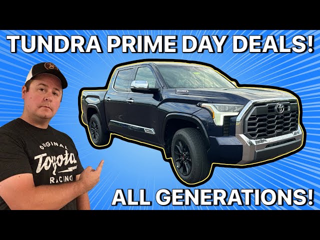 Amazon Prime Day Toyota Tundra Part Deals Are SWEET! 