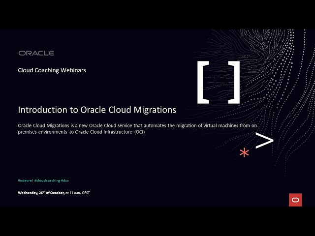 Introduction to Oracle Cloud Migrations