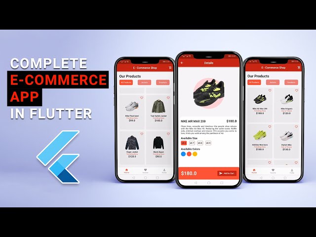 Flutter Complete E-Commerce App | Flutter UI