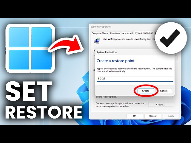 How To Create System Restore Point On Windows 11 - Full Guide