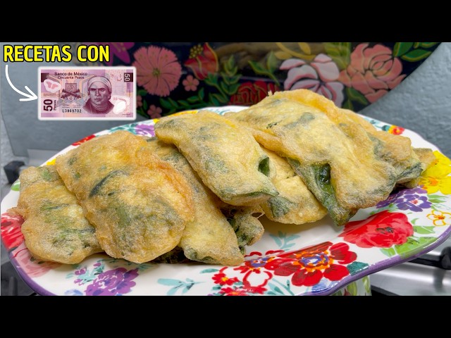 RECETA CON $50 PESOS 😱 ¡MÁS BARATO, IMPOSIBLE! 💸