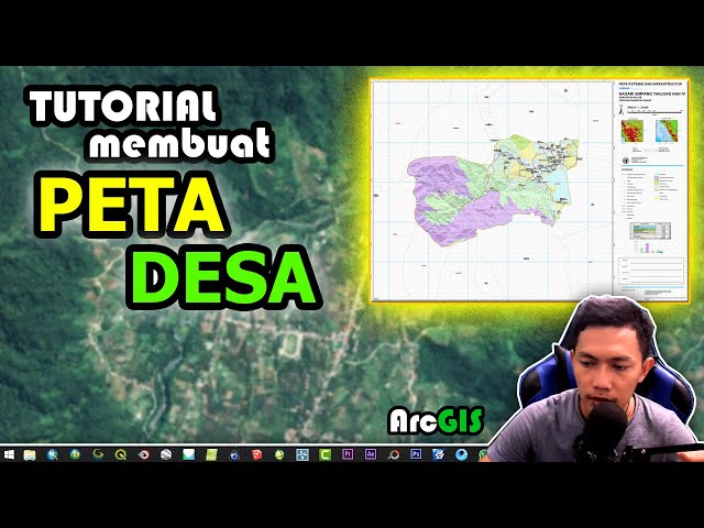 Full Village Map Making Tutorial - ArcGIS