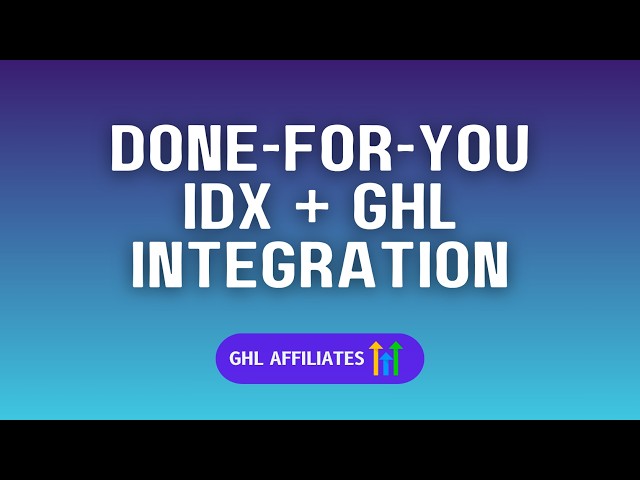 Become a HighLevel Affiliate & Get Professional IDX Integration