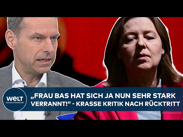 BERLIN SHAKE-UP: Fierce criticism of Bärbel Bas after her resignation! "Bas really painted hersel...