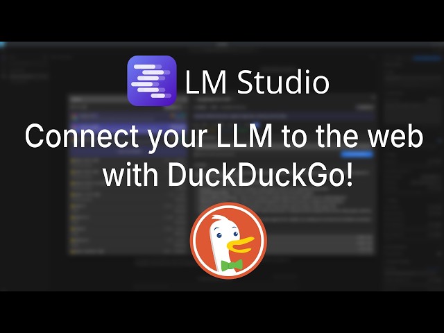 Use the DuckDuckGo Plugin in LM Studio - Tutorial