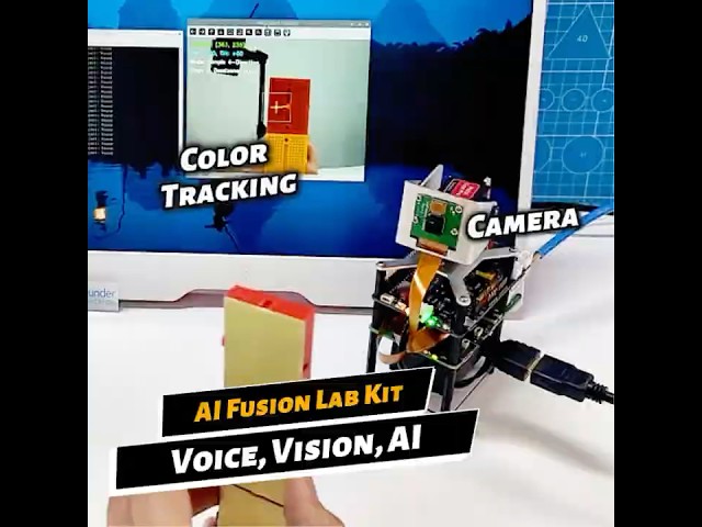 Turn Your Raspberry Pi Into an AI Lab! | AI Fusion Lab Kit#RaspberryPi #aiproject  #computervision
