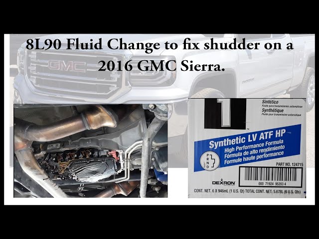 Stop the shuddering on a 2016 GMC Sierra / Silverado with the 8L90 Transmission.