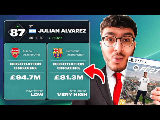 A FULL GUIDE Of The New Transfer System On FC27 Career Mode!