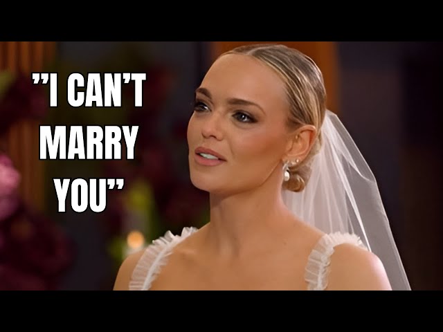 The Most Dramatic Wedding Moment Ever! Married At First Sight Australia!