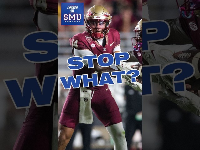 CRITICAL: SMU NEEDS to stop Florida State's rushing attack #smufootball #floridastate