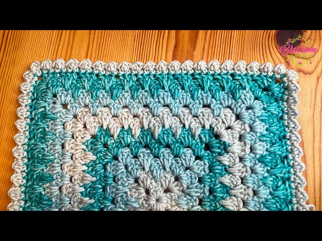 This HAS to be the most beautiful yet SIMPLE crochet border Ever!