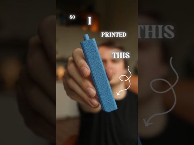 This tool changed how I use my 3D printer