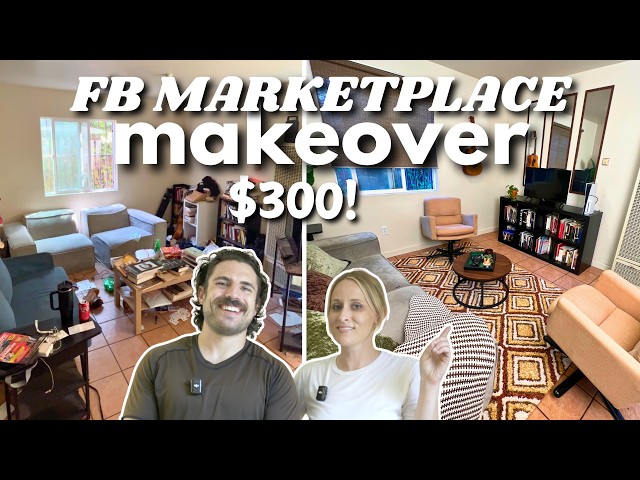 $300 Thrifted Living Room Makeover ft. Dan Donahue