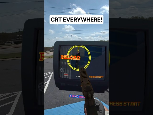 I’m Carrying a CRT TV That Isn’t There!#retrogamedevvr #CRT