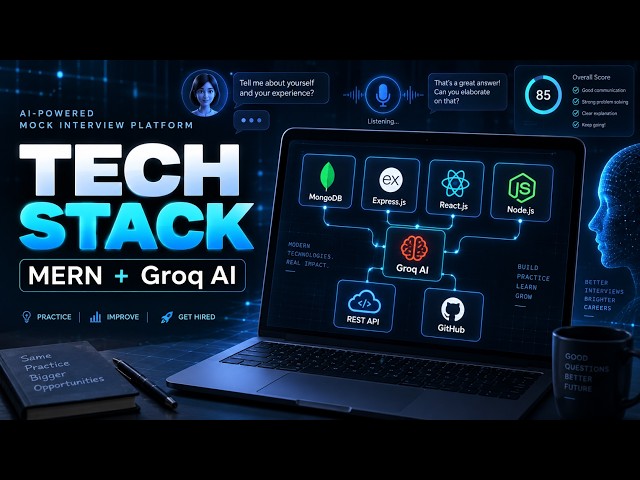 Technology Stack Introduction | MERN Stack and Groq AI Project