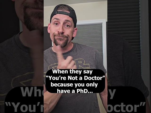 Call Me Doctor... Please?