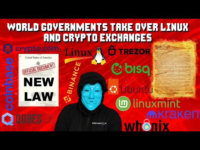 WORLD GOVERNMENTS Secretly CONTROL LINUX And 5 CRYPTO EXCHANGES USING THIS!