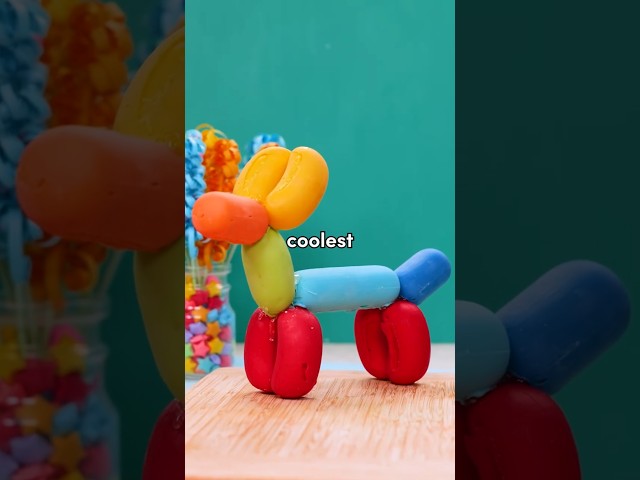 I made a chocolate balloon animal and It’s INSANE